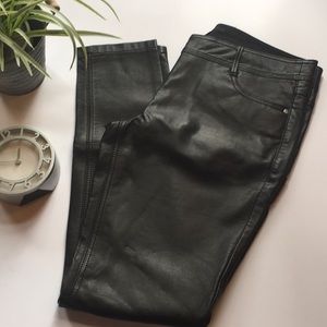 Forever 21 faux leather pants EUC size 12.